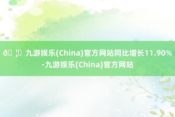 🦄九游娱乐(China)官方网站同比增长11.90%-九游娱乐(China)官方网站