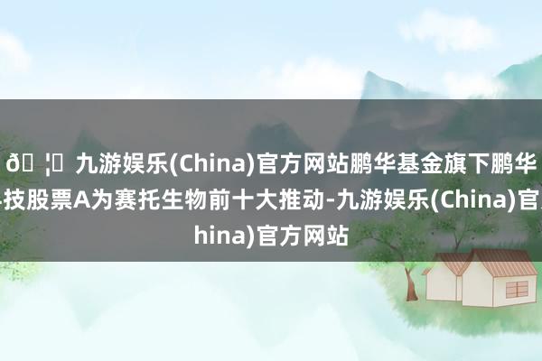 🦄九游娱乐(China)官方网站鹏华基金旗下鹏华医药科技股票A为赛托生物前十大推动-九游娱乐(China)官方网站