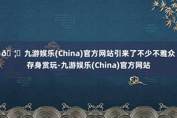 🦄九游娱乐(China)官方网站引来了不少不雅众存身赏玩-九游娱乐(China)官方网站