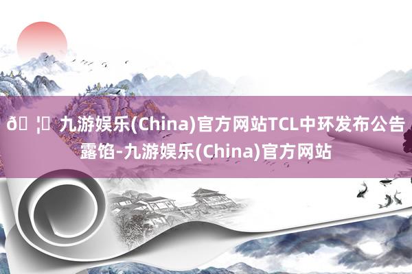 🦄九游娱乐(China)官方网站TCL中环发布公告露馅-九游娱乐(China)官方网站