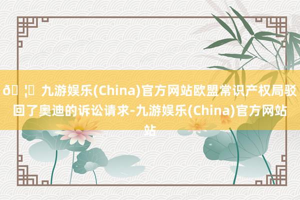 🦄九游娱乐(China)官方网站欧盟常识产权局驳回了奥迪的诉讼请求-九游娱乐(China)官方网站