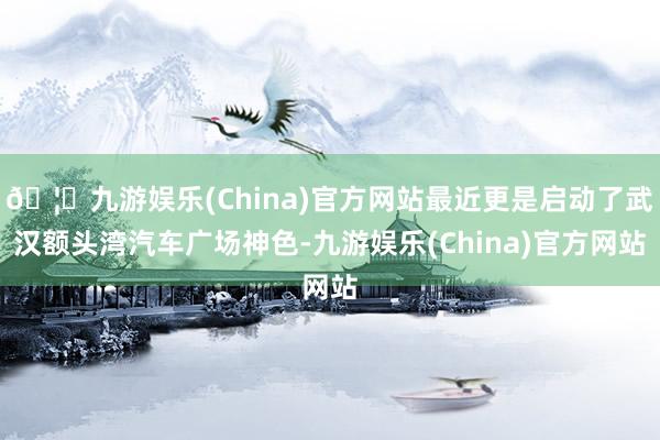 🦄九游娱乐(China)官方网站最近更是启动了武汉额头湾汽车广场神色-九游娱乐(China)官方网站