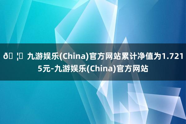 🦄九游娱乐(China)官方网站累计净值为1.7215元-九游娱乐(China)官方网站