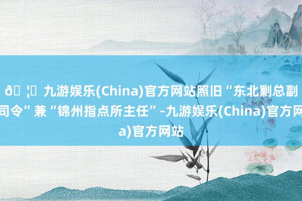 🦄九游娱乐(China)官方网站照旧“东北剿总副总司令”兼“锦州指点所主任”-九游娱乐(China)官方网站